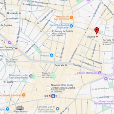 Pequeno Rincon Para 3, En Plaza De Chueca Madrid Eksteriør bilde